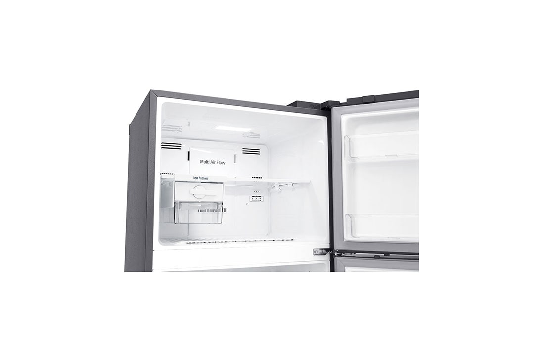 LG 17 pᶟ |Top Freezer |Dispensador de Agua |Compresor linear inverter |Platinum silver |Smart Diagnosis™ , LT47WGP, thumbnail 4