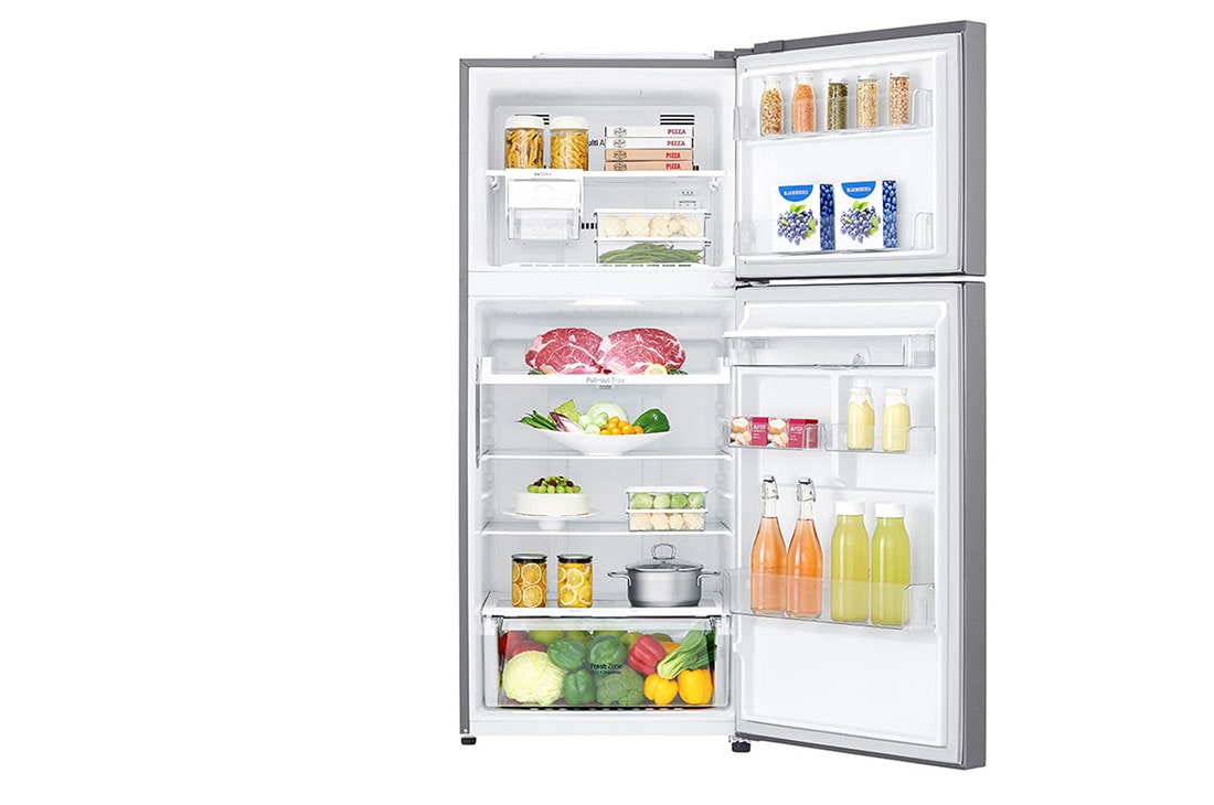 LG 15 pᶟ |Top Freezer |Door Cooling+ |Smart Inverter|Acero Brillante |Smart Diagnosis™ , GT40WDC, thumbnail 2