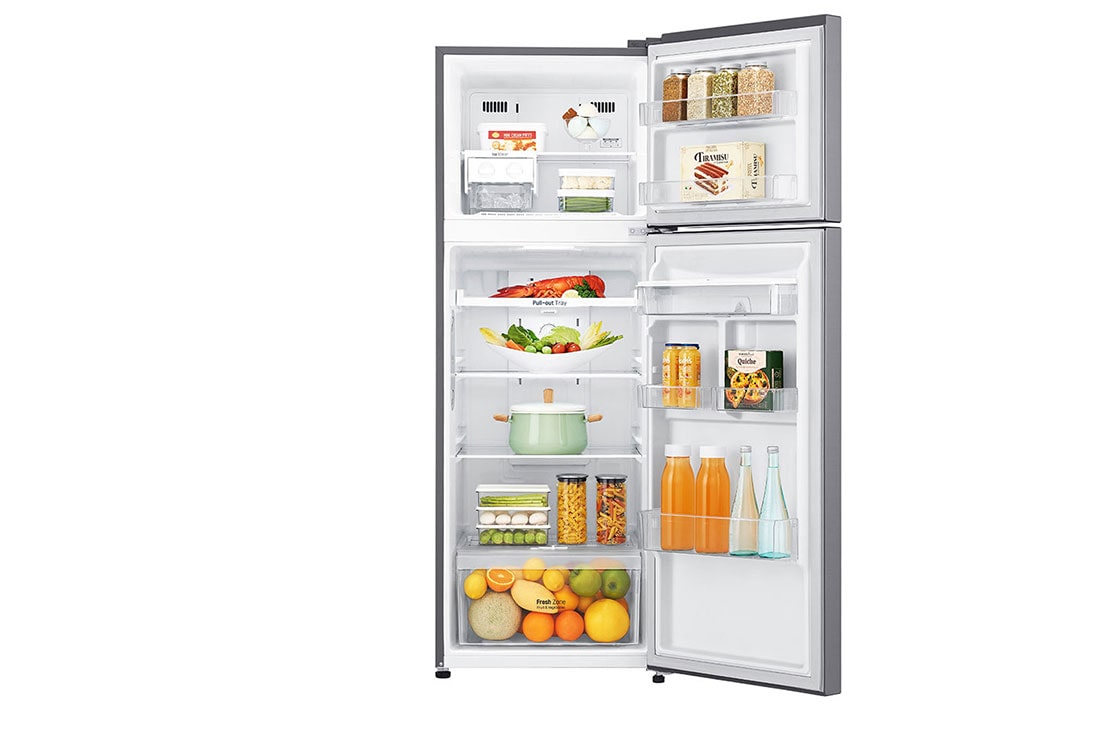 LG 10 pᶟ |Top Freezer |DoorCooling+™ |Smart Inverter |Acero Brillante |Smart Diagnosis™, GT29WDC, thumbnail 2