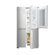 LG Refrigeradora Side By Side InstaView™ 24p³(Gross)/22.1p³(Net)  Door-in-Door® Smart ThinQ™ FRESH Balancer™ Linear Inverter, LS65MXN, thumbnail 2