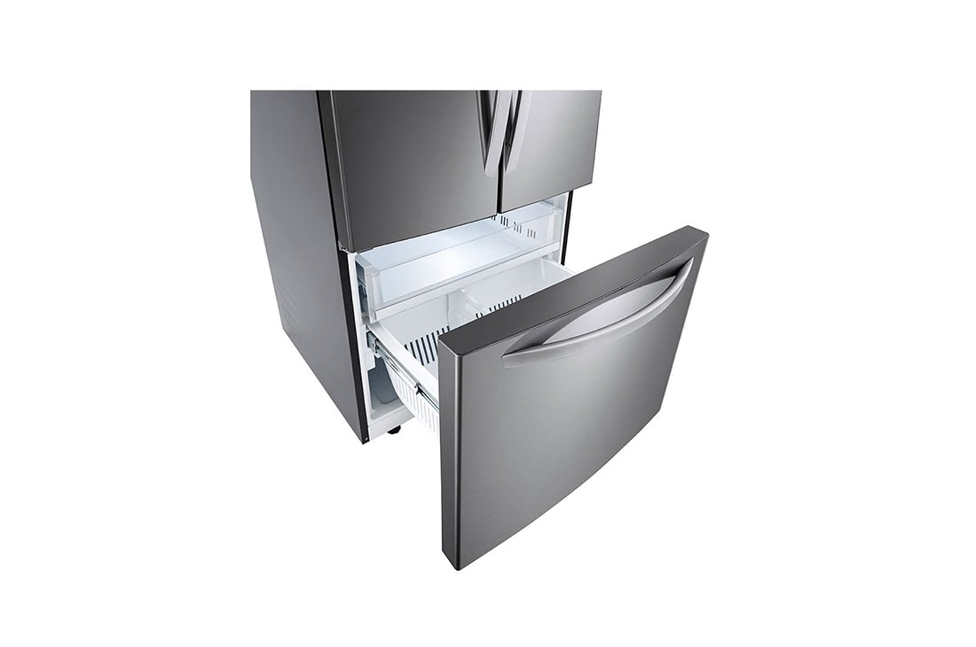 LG 25 pᶟ | French Door | Slim SpacePlus™ | Compresor lineal inverter | Plata platino | ThinQ™, LM65BGSK, thumbnail 6