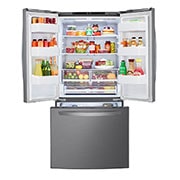 LG 25 pᶟ | French Door | Slim SpacePlus™ | Compresor lineal inverter | Plata platino | ThinQ™, LM65BGSK, thumbnail 2