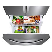 LG 25 pᶟ | French Door | Slim SpacePlus™ | Compresor lineal inverter | Plata platino | ThinQ™, LM65BGSK, thumbnail 7