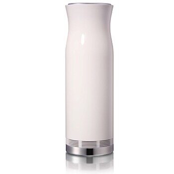 Speaker portátil, altavoz cilíndrico, sonido 360° y batería de larga duración.1