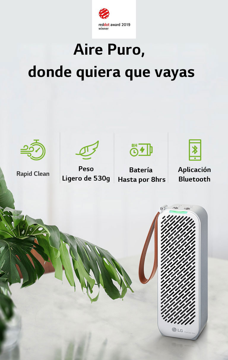 空気清浄機・イオン発生器 LG PuriCare Mini Air Purifier AP151MWA1 Amazon.co.jp: LG PuriCare Mini – 小型 軽量 ポータブル空気
