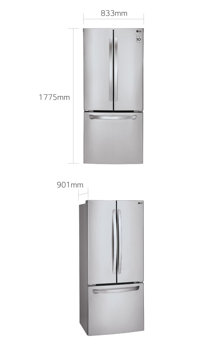 Refrigeradora French Door LG