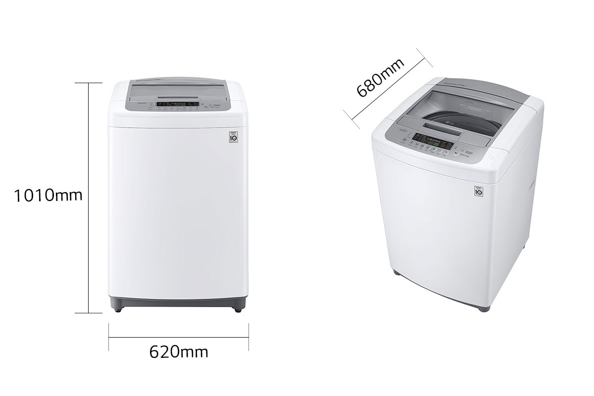 LG 15kg Lavadora Carga Superior, Smart Inverter, Smart Motion, TurboDrum™, Color Blanco | LG Centroamérica el Caribe