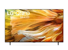 Imagen de un desierto de color naranja en el QNED90.