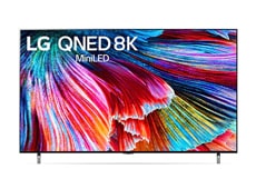 Imagen de dos colinas de color naranja en el QNED99.