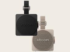 xboom Mini Black and xboom Mini Warm Grey