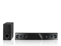 Decora tu hogar con la elegante barra de sonido Smart 3D Blu-Ray BB5520A de LG. Sencillamente majestuosa.1