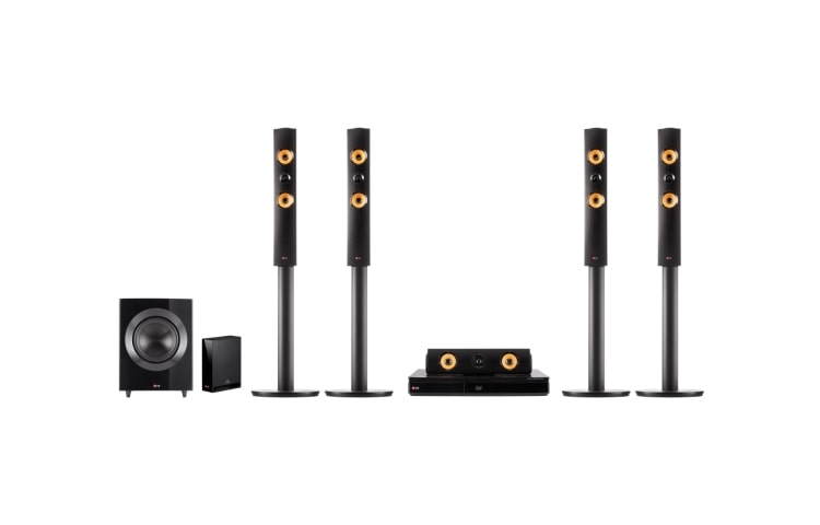 LG 4.1ch Smart 3D Blu-ray(TM) Home theater with Aramid Fiber , BH7540TW, thumbnail 2