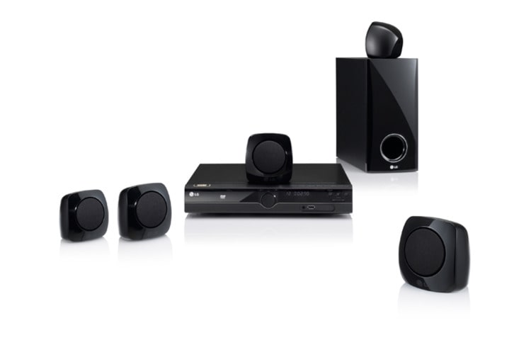 LG DH3120S Home Cinema, Reproductor DVD 5.1, 300w, Audio 5.1, Dolby  Digital, DivX.