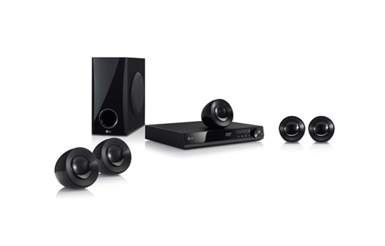 LG Déjate envolver de aventuras, con el sonido incomparable del sistema de teatro en casa DVD DH4220S de LG., DH4220S