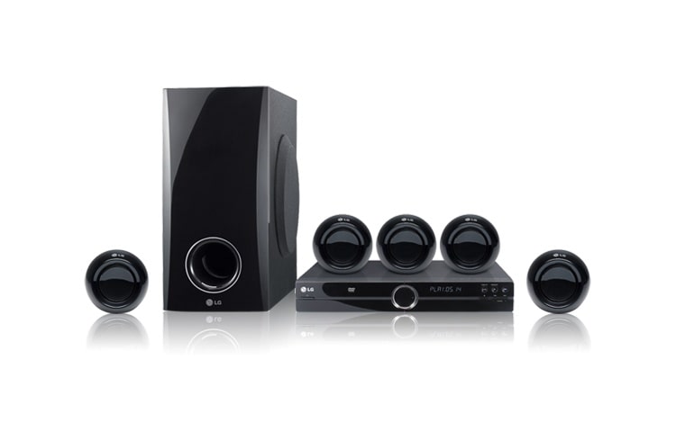 LG 300W de potencia con sonido mejorado tipo oval., HT304SL