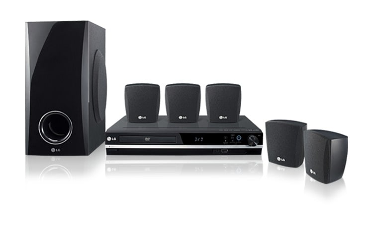 LG 300W con auto ecualización y grabación directa a USB., HT353SD