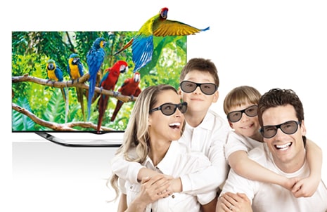 Comfortable 3D Glasses