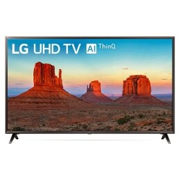 TV 55'' | UHD 4K SMART TV | Ultra HD LED | Procesador α5 | ThinQ™ AI | 4K HDR Activo | Verdadera Precisión del Color | DTS Virtual:X2
