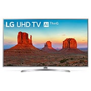 LG TV 50'' | UHD 4K SMART TV | Ultra HD LED | Procesador α5 | ThinQ™ AI | 4K HDR Activo | Verdadera Precisión del Color | DTS Virtual:X, 50UK6550PSB, thumbnail 1