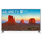 LG TV 75'' | UHD 4K SMART TV | Ultra HD LED | Procesador α5 | ThinQ™ AI | 4K HDR Activo | Verdadera Precisión del Color | Sonido Ultra Envolvente, 75UK6570PDA, thumbnail 1