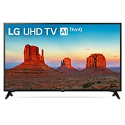 LG TV 49'' | UHD 4K SMART TV | Ultra HD LED | Procesador α5 | ThinQ™ AI | 4K HDR Activo | Verdadera Precisión del Color | DTS Virtual:X, 49UK6200PUA, thumbnail 1