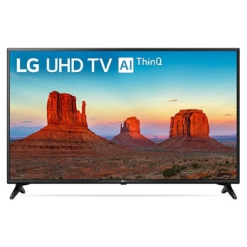 TV 49'' | UHD 4K SMART TV | Ultra HD LED | Procesador α5 | ThinQ™ AI | 4K HDR Activo | Verdadera Precisión del Color | DTS Virtual:X1