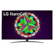 LG  TV 65'' | NanoCell TV | Ultra HD | UHD 4K SMART TV | Colores Puros en 4K Real | Procesador α5 4K | ThinQ™ AI |  Experiencia de cine | Entretenimiento sin limites, vista frontal con imagen de relleno, 65NANO81SNA, thumbnail 1