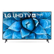 LG TV 50'' | UHD 4K SMART TV | Procesador α5 | AI ThinQ™ | 4K HDR Activo | Entretenimiento sin limites, vista frontal con imagen de relleno, 50UN7310PSC, thumbnail 1
