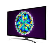 LG  TV 65'' | NanoCell TV | Ultra HD | UHD 4K SMART TV | Colores Puros en 4K Real | Procesador AI α7 Gen 3 | ThinQ™ AI |  Dolby Vision - Atmos | Entretenimiento sin limites, 30 degree side view, 65NANO86SNA, thumbnail 3