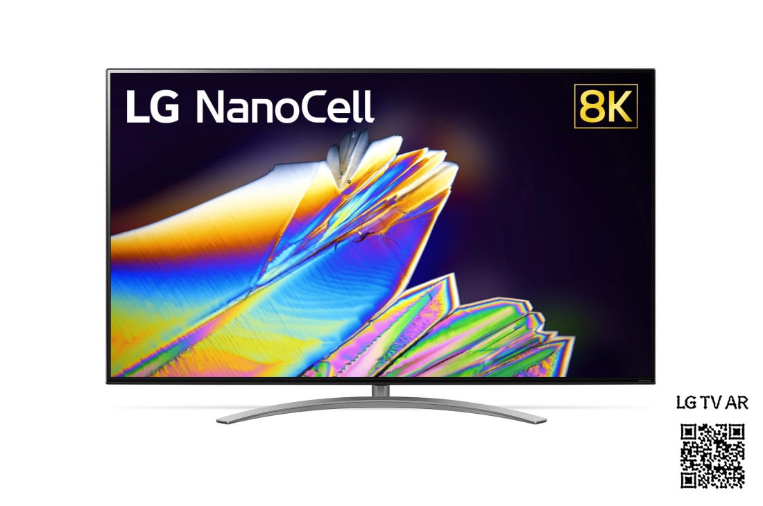 LG  TV 65'' 8K | NanoCell TV | SMART TV | Colores Puros en 8K Real | Procesador AI α9 Gen 3 | ThinQ™ AI | Dolby Vision - Atmos | Entretenimiento sin limites, vista frontal con imagen de relleno, 65NANO96SNA
