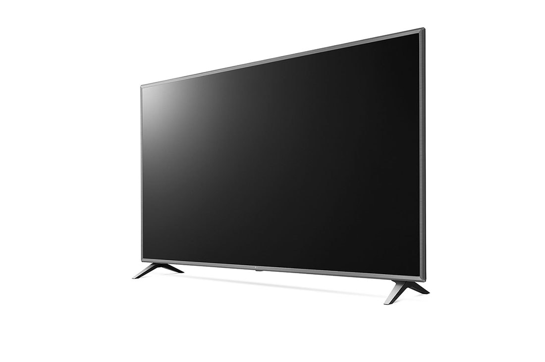LG 75'' Serie UP75  Smart 4K UHD TV, Vista lateral con imagen de relleno de 30 grados, 75UP7500PSB, thumbnail 3