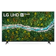 LG  LG UHD AI ThinQ 55'' UP77 4K Smart TV, α5 AI Processor, Magic Remote, Vista frontal del televisor LG UHD, 55UP7750PSB, thumbnail 1