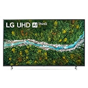 LG  LG UHD AI ThinQ 70'' UP77 4K Smart TV, α5 AI Processor, Magic Remote, Vista frontal del televisor LG UHD, 70UP7750PSB, thumbnail 1