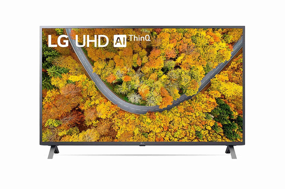 LG UHD AI ThinQ 65'' UP75 4K Smart TV, α5 AI Processor