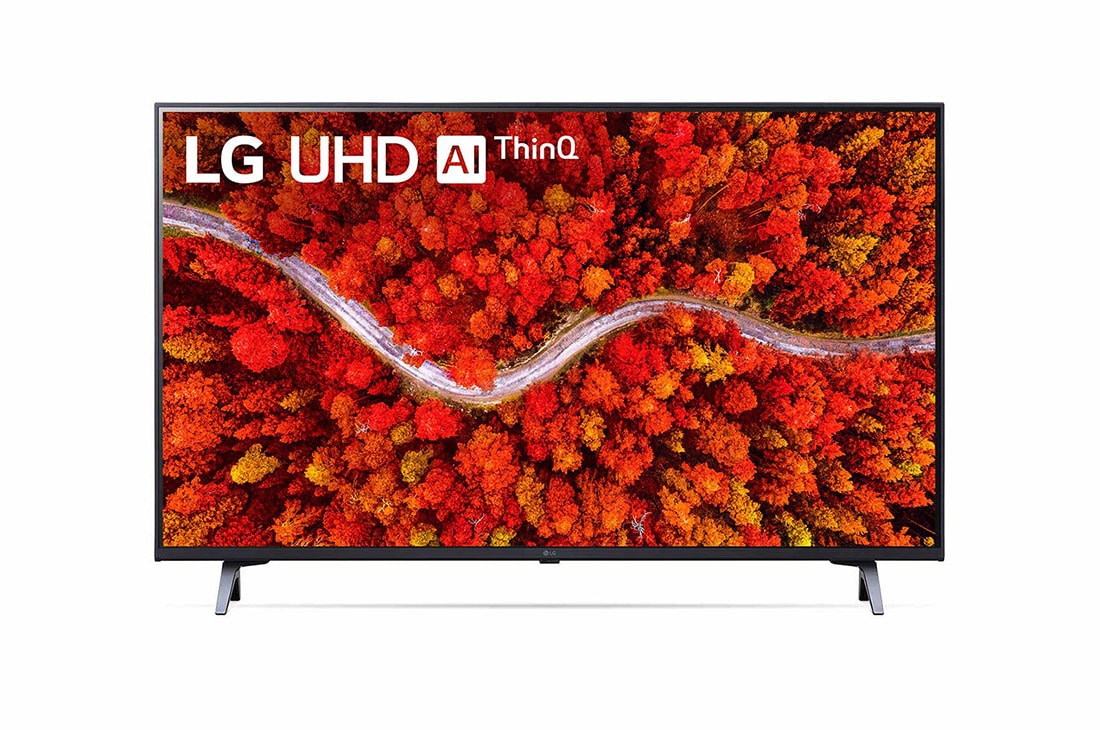 LG 80 Series 43 pulgadas Alexa integrado, 4K UHD Smart TV, tasa de  actualización nativa de 60 Hz, cine Dolby, ajustes de director, modo de  juego, con