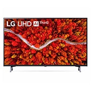 LG  LG UHD AI ThinQ 43'' UP80 4K Smart TV, α5 AI Processor, Vista frontal del televisor LG UHD, 43UP8000PUA, thumbnail 1