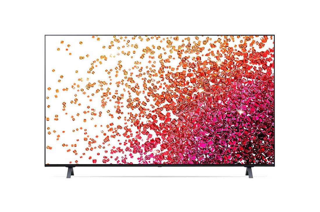 LG  LG NanoCell 55'' NANO80 4K Smart TV con ThinQ AI (Inteligencia Artificial), Procesador α5 AI, vista frontal con imagen de relleno, 55NANO80UPA, thumbnail 2