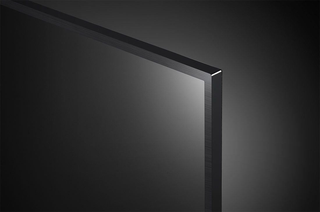 LG  LG UHD AI ThinQ 55'' UP75 4K Smart TV, α5 AI Processor, side view, 55UP751C0SF, thumbnail 8