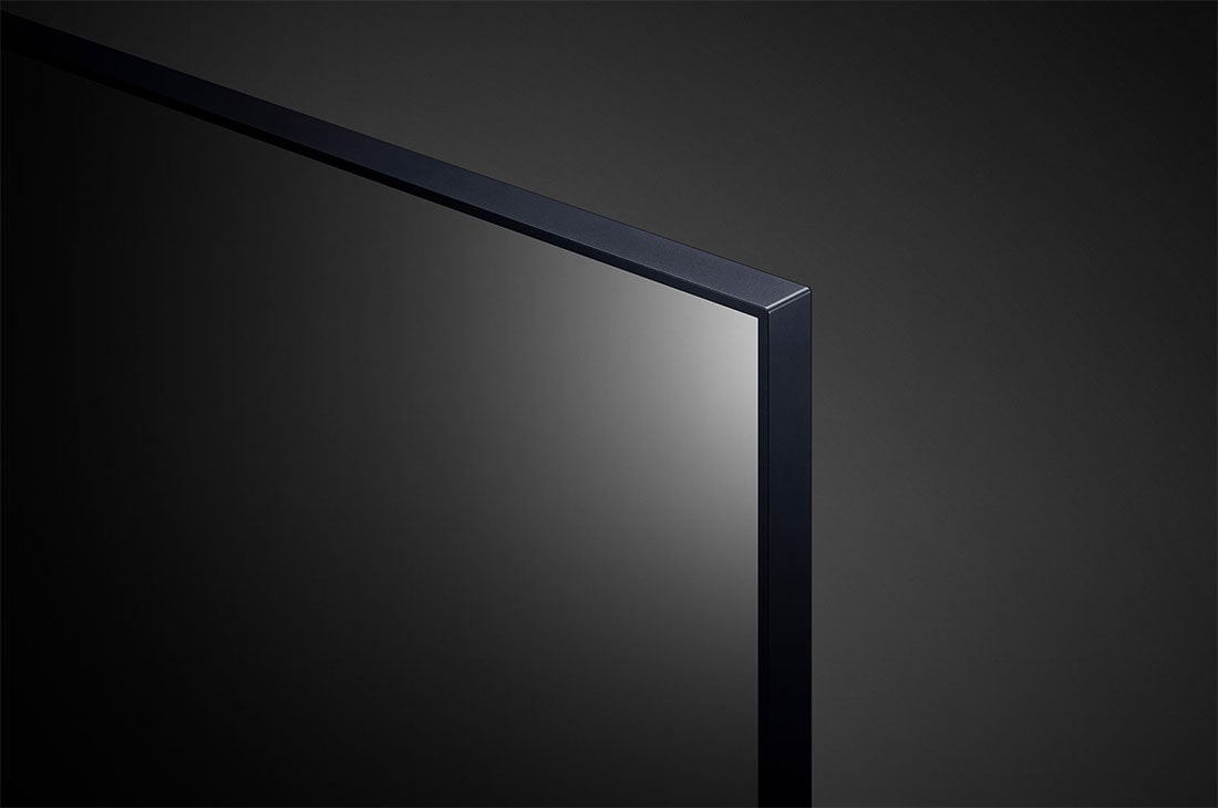 LG  LG NanoCell 55'' NANO75 4K Smart TV con ThinQ AI (Inteligencia Artificial), Procesador α5 AI, vista de primer plano del panel, 55NANO75SPA, thumbnail 6