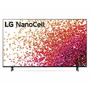 LG  LG NanoCell 55'' NANO75 4K Smart TV con ThinQ AI (Inteligencia Artificial), Procesador α5 AI, Vista frontal del televisor LG NanoCell, 55NANO75SPA, thumbnail 1