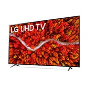 LG UHD AI ThinQ 86'' UP87 4K Smart TV, α7 AI Processor, Magic Remote, Vista lateral con imagen de relleno de -15 grados, 86UP8770PUA, thumbnail 2
