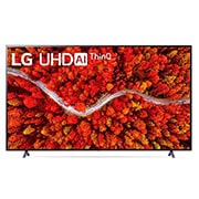 LG UHD AI ThinQ 86'' UP87 4K Smart TV, α7 AI Processor, Magic Remote, Vista frontal del televisor LG UHD, 86UP8770PUA, thumbnail 1