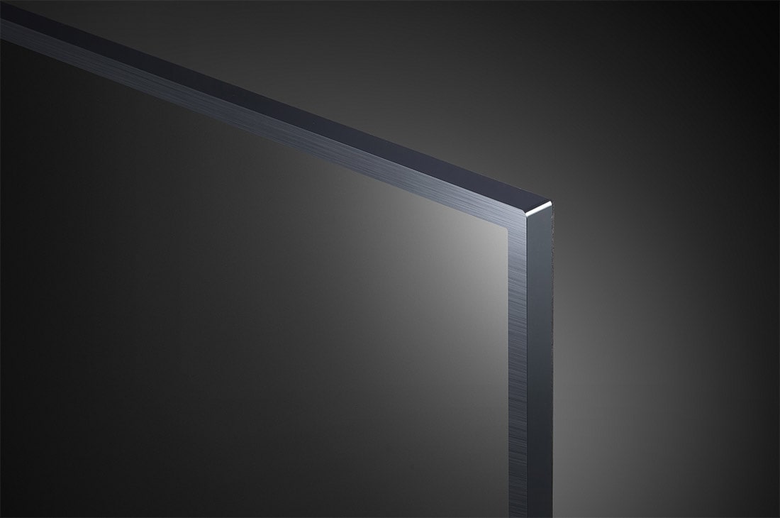 LG HD AI ThinQ 32'' LM637 Smart TV, Procesador α5 AI, Virtual Surround Plus, vista de primer plano del panel, 32LM637BPSB, thumbnail 8