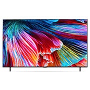 LG QNED Mini LED 75'' QNED99 8K Smart TV con ThinQ AI (Inteligencia Artificial), Procesador α9 Gen4 AI 8K, Vista frontal con imagen de relleno, 75QNED99SPA, thumbnail 2