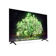 LG OLED 48'' A1 4K Smart TV con ThinQ AI (Inteligencia Artificial), Procesador α7 Gen4 AI, vista lateral de 30 grados, OLED48A1PSA, thumbnail 6