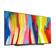 LG   LG OLED evo C2 Smart TV 4K de 83 pulgadas, Vista de la pantalla entera, OLED83C2PSA, thumbnail 7
