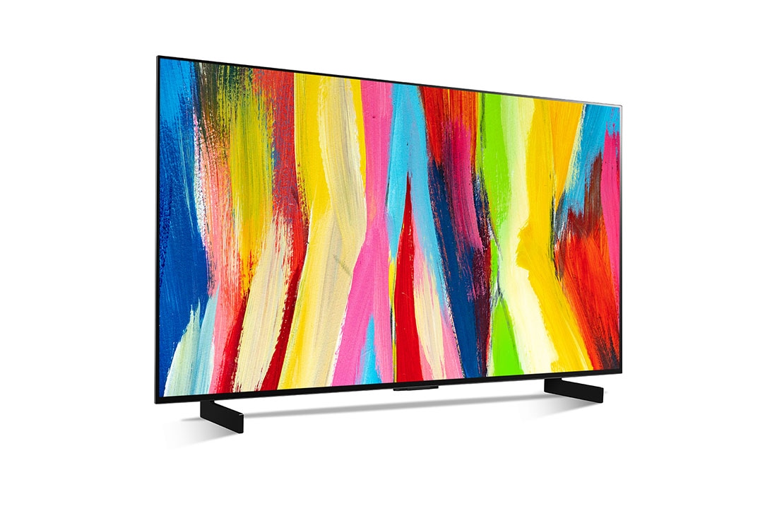 LG OLED evo C2 Smart TV 4K de 42 pulgadas, Vista de la pantalla entera, OLED42C2PSA, thumbnail 7