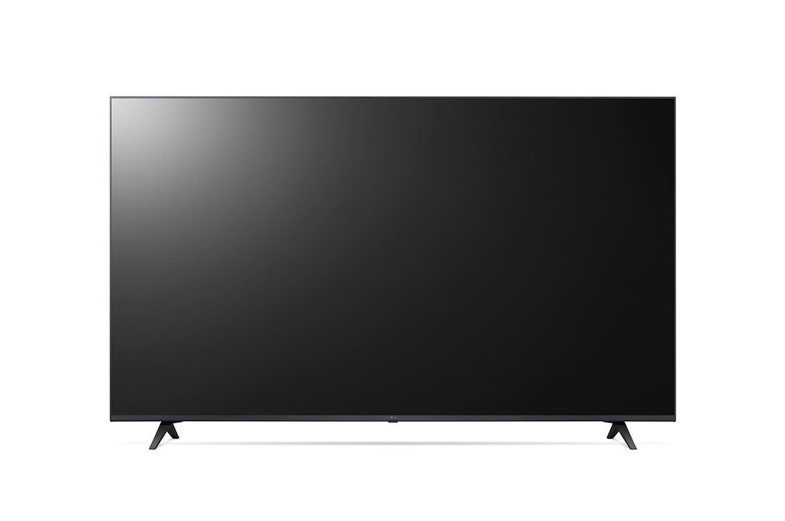 LG UHD 65'' UQ8000 Smart TV con ThinQ AI (Inteligencia Artificial), vista frontal con imagen de relleno, 65UQ8000PSB, thumbnail 2