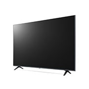 LG UHD 65'' UQ8000 Smart TV con ThinQ AI (Inteligencia Artificial), Vista lateral de 30 grados con imagen de relleno, 65UQ8000PSB, thumbnail 3