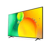 LG NanoCell 70'' NANO75 4K Smart TV con ThinQ AI (Inteligencia Artificial), α7 Gen5 AI Processor, Vista lateral de 30 grados con imagen de relleno, 70NANO75SQA, thumbnail 3